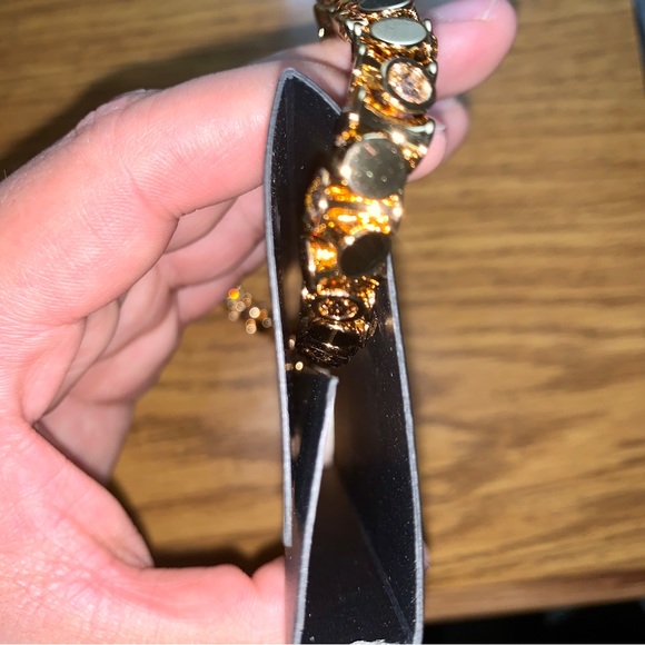 Lola and Grace Gold Swarovski Necklace - Picture 7 of 7